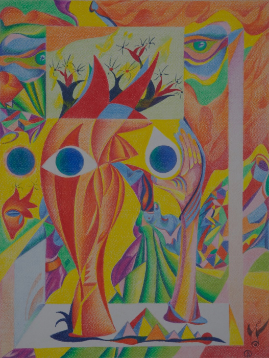 Рука и кактус